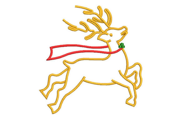 A Designer's Review of Santa's Reindeer for Boutique Sweatshirts