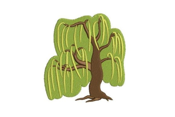 A Designer's Review: The Weeping Willow Embroidery