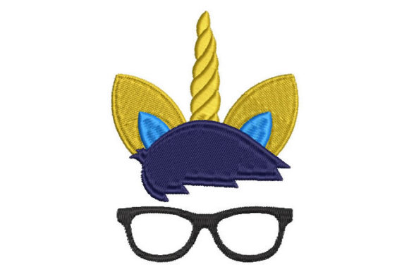 A Designer’s Review: Unicorn Face with Glasses for Seasonal Products