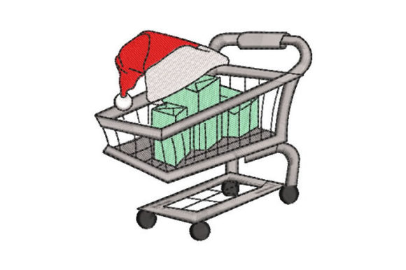 A Festive Cart of Gifts for Business Branding