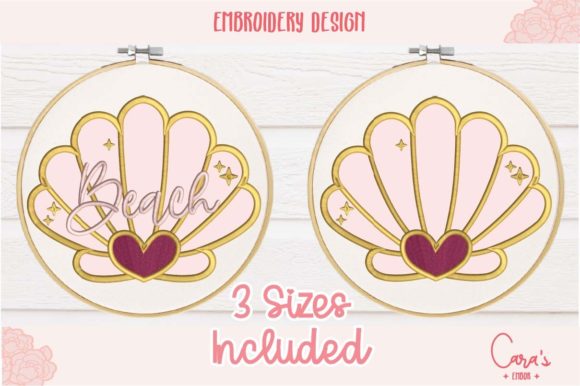 A Professional Review of the Beach Clam Applique Design