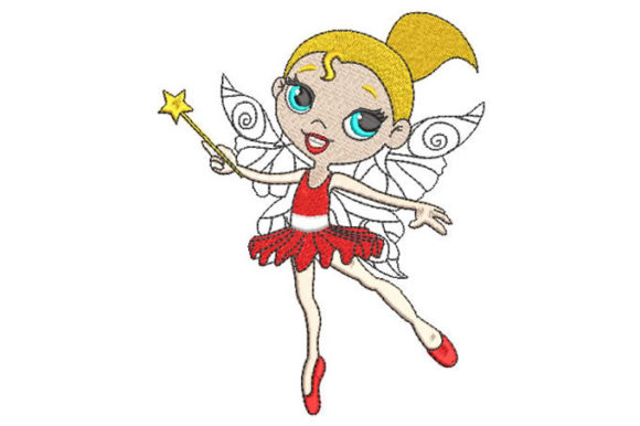 Ballet Dancer Princess Embroidery Review for Merchandise