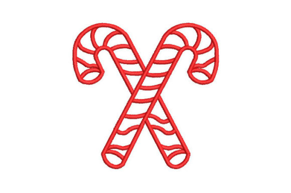 Christmas Canes: A Boutique Sweatshirt Embroidery Review