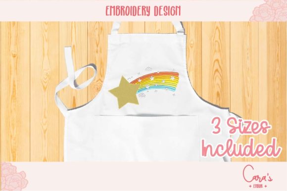 Rainbow Star Embroidery Design Review for Craft Fair Products