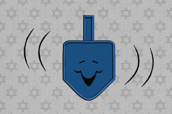 Reviewing the Happy Hanukkah Dreidel Embroidery for Boutique Apparel