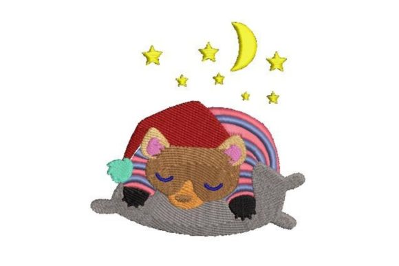 Sleepy Bear: A Cozy Embroidery Review for Boutique Apparel
