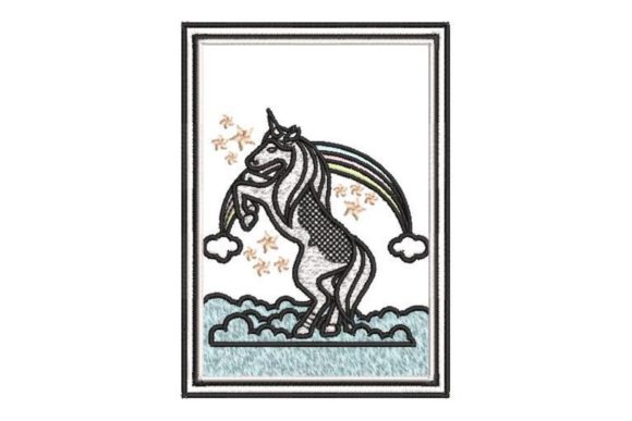 Unicorn Coloring Book Embroidery Design Review